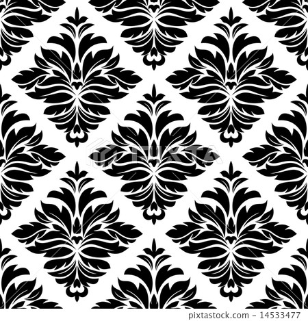 Classic damask seamless pattern 14533477