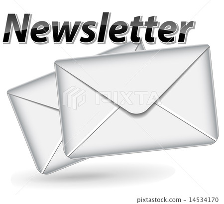 Vector newsletter icon 14534170
