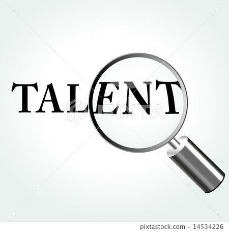 Vector talent illustration 14534226