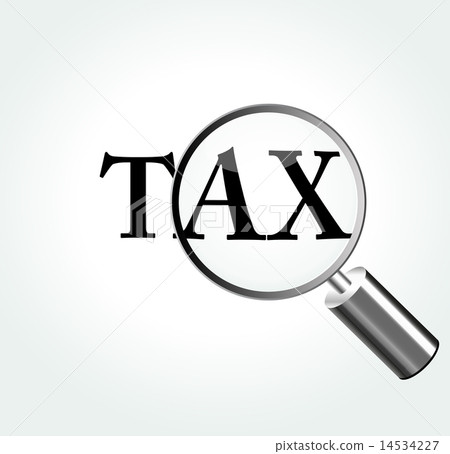 Vector tax illustration 14534227