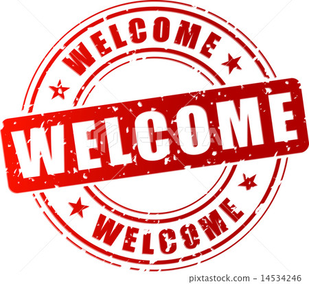 Vector welcome stamp 14534246