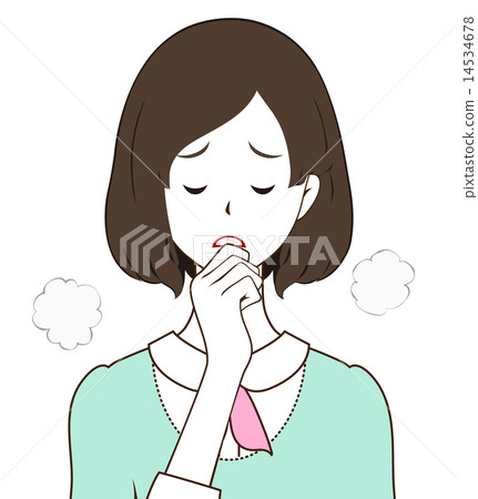 女性咳嗽 14534678