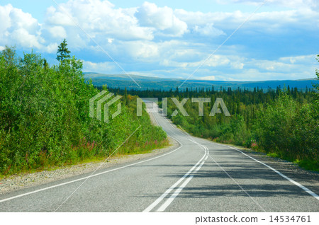 long road in noth green hills 14534761