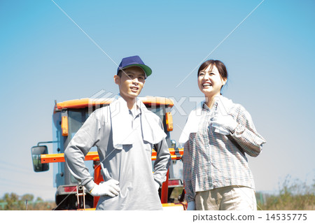 男人和女人 男女 農業 14535775