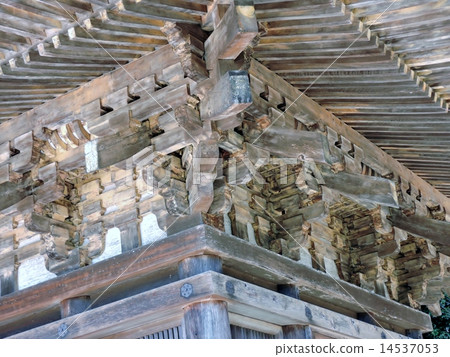 Rurikoji Temple Five Story Tower 14537053