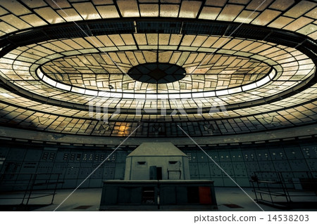 Illuminated control room 14538203