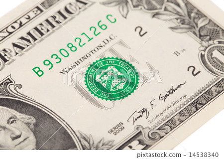 One dollar banknote One dollar banknote 14538340