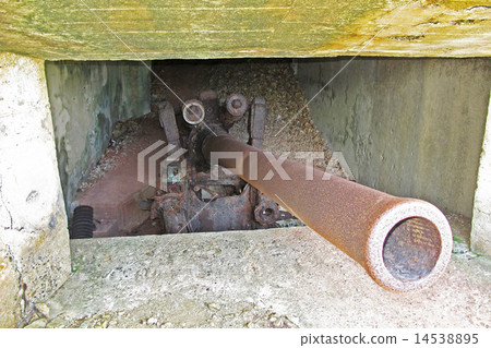 世界遺產小川原島戰爭遺留在Chichijima 世界遺產小川原島戰爭遺留在Chichijima 14538895