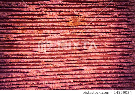 Crimped stone texture background in marsala color Crimped stone texture background in marsala color 14539024