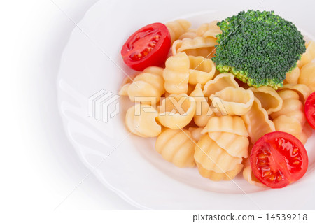 Pasta shells with vegetables Pasta shells with vegetables 14539218