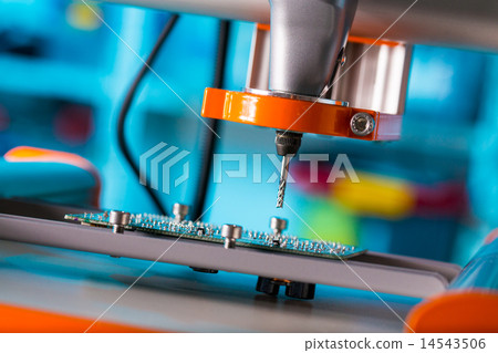 PCB Processing on CNC machine 14543506