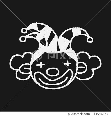 doodle clown 14546147