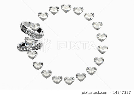 兩個戒指和一個心環 14547357