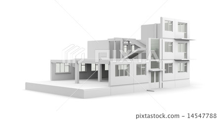 House construction process 14547788