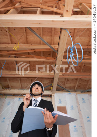 On-site supervision to check housing construction sites On-site supervision to check housing construction sites 14549157