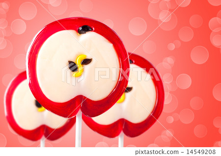 lollipop in the form of an apple 14549208