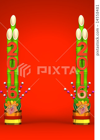 new years decorations, 2016, new year's pine decoration 14558481