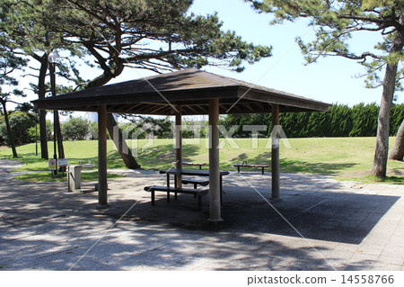 沼津港口公園長椅 14558766