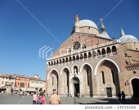 St. Antonio Basilica and Gatta Merita Equestrian Statue (Padua / Italy) St. Antonio Basilica and Gatta Merita Equestrian Statue (Padua / Italy) 14559169