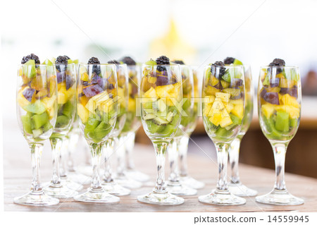 Fruit cuts in a glass Fruit cuts in a glass 14559945