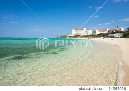 沖繩海灘和Nirai海灘 沖繩海灘和Nirai海灘 14562036
