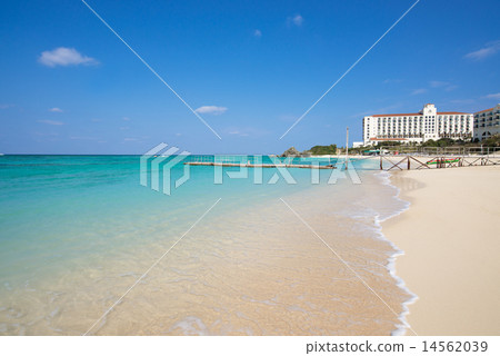 沖繩海灘和Nirai海灘 沖繩海灘和Nirai海灘 14562039