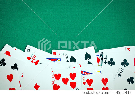 poker cards 14563415