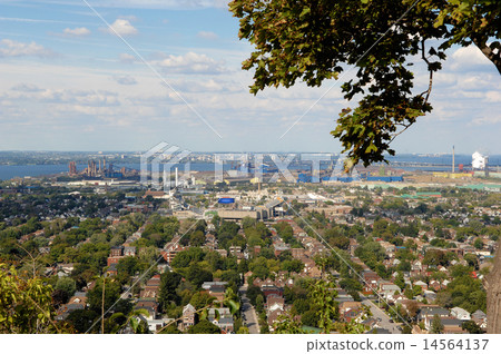 Panorama view of Hamilton, Canada. Panorama view of Hamilton, Canada. 14564137