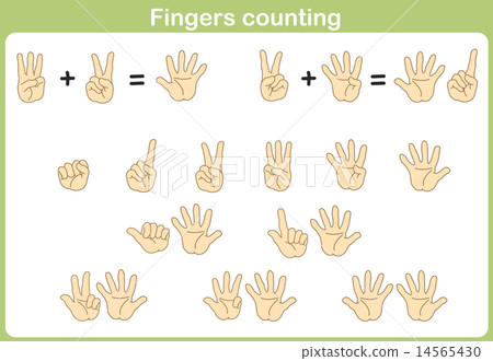 Finger Counting for Adding and Subtracting 14565430