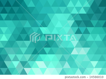 abstract teal geometric background, vector 14566010