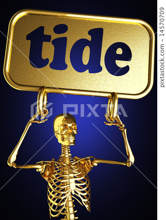 tide word and golden skeleton tide word and golden skeleton 14570709