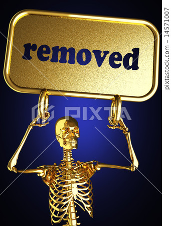 removed word and golden skeleton removed word and golden skeleton 14571007