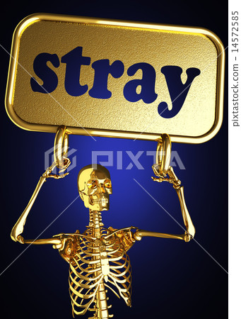 stray word and golden skeleton 14572585