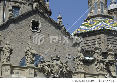 Towers of Virgen del Pilar, Zaragoza, Spain 14576743