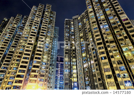 High-rise buildings in the Aberdeen district of Hong Kong High-rise buildings in the Aberdeen district of Hong Kong 14577180