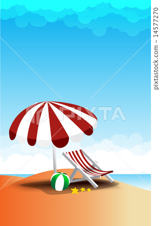 Beach landscape sea sun sky and cloud summer Beach landscape sea sun sky and cloud summer 14577270