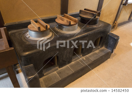 Furnace of an old private house 14582450