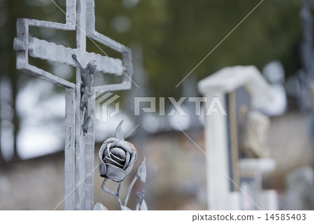 mountain cemetery iron cross 14585403