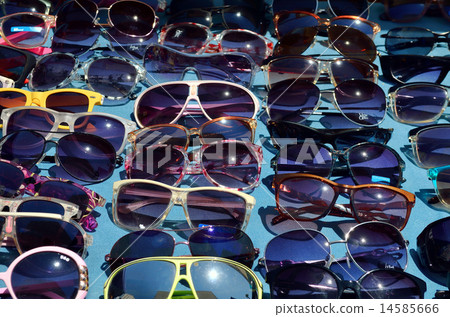 Sunglasses on a market stall 14585666