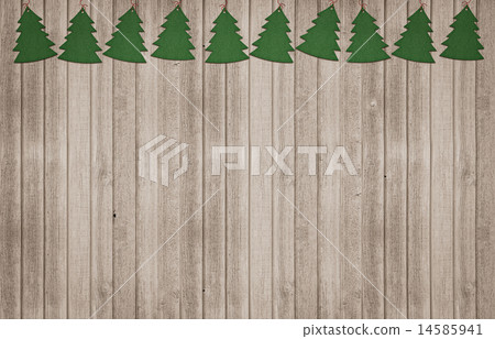 Xmas decoration with christmas trees Xmas decoration with christmas trees 14585941