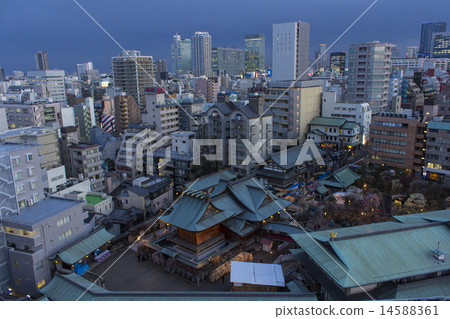 Yushima Tenjin的晚上風景 Yushima Tenjin的晚上風景 14588361