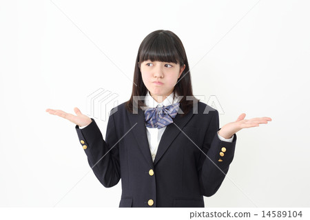 School girls who are amazed School girls who are amazed 14589104