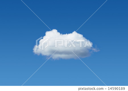 One cloud among blue sky One cloud among blue sky 14590189