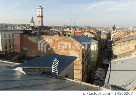 Roofs of Lviv 14590267