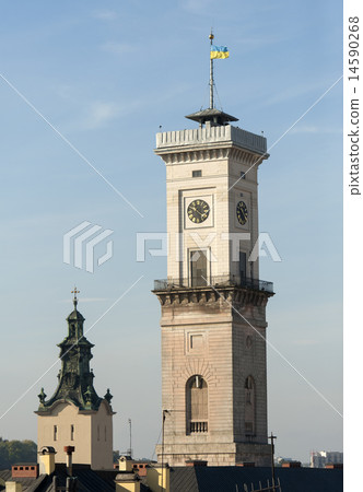 Roofs of Lviv 14590268