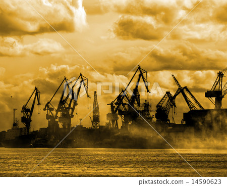 Sea port Sea port 14590623