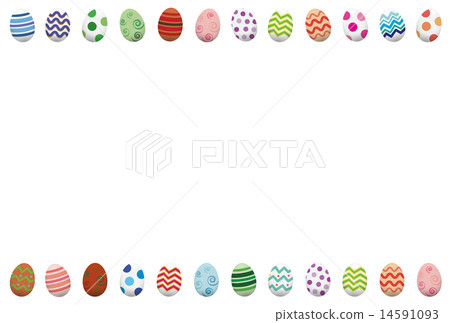 Easter egg frame up and down Easter egg frame up and down 14591093