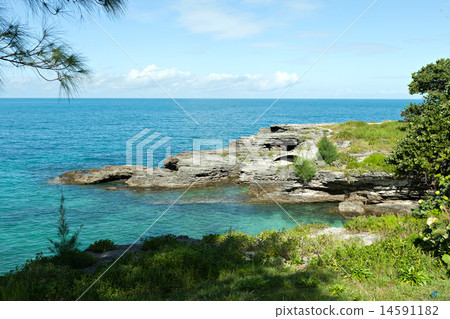 Bermuda Coast Rock Formations 14591182