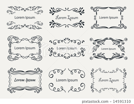 Hand-drawn elements 14591310