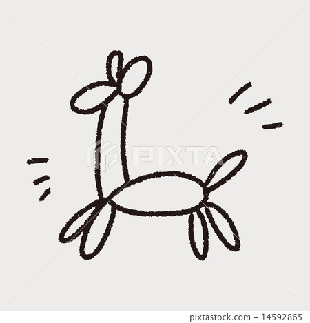doodle balloon doodle balloon 14592865